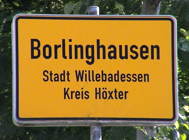 Borlinghausen wird ein Ortsteil der Stadt Willebadessen