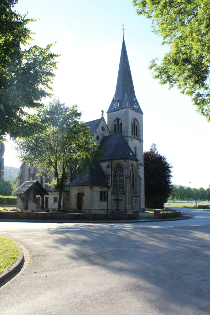 Die Kirche wird eingeweiht